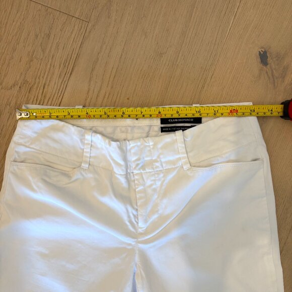 Women's Club Monaco Vintage Straight Leg Low Rise Pants - Picture 4 of 5